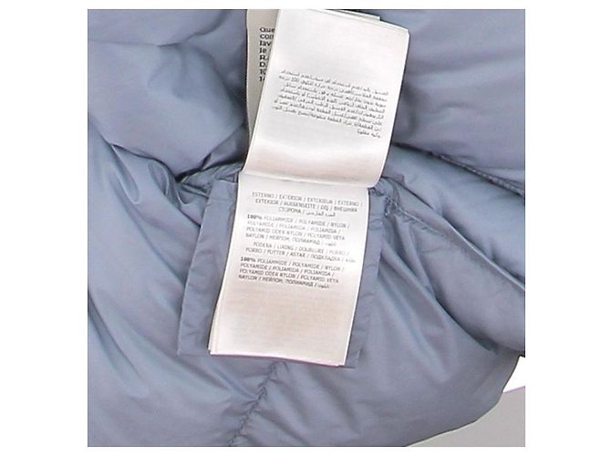 Moncler Blue Down Jacket with Large Front Pockets - view 7