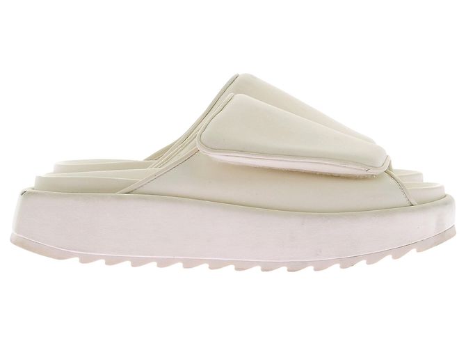 Autre Marque Mule GIA BORGHINI in tela bianca Bianco - vista 2