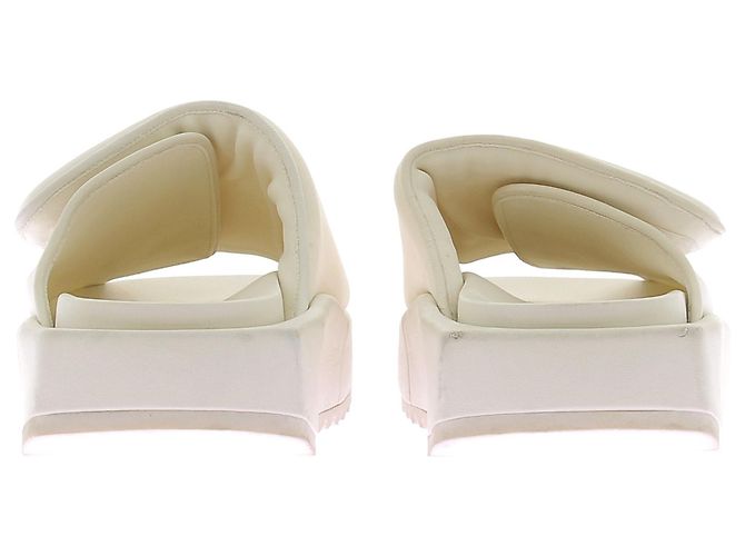 Autre Marque Mule GIA BORGHINI in tela bianca Bianco - vista 5