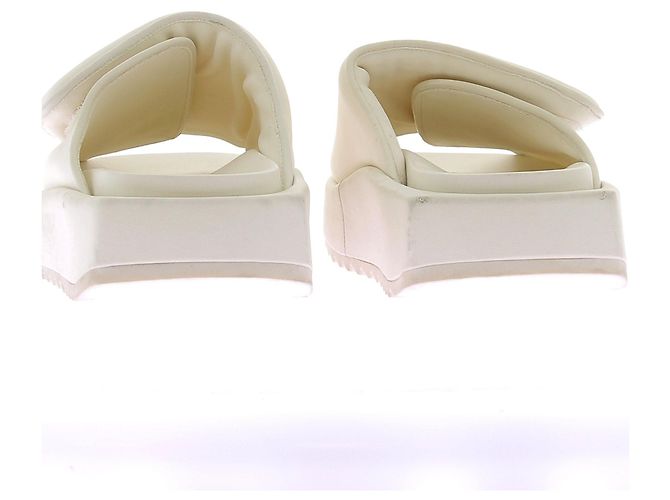 Autre Marque Mule GIA BORGHINI in tela bianca Bianco - vista 8