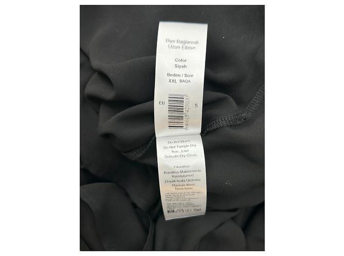 Autre Marque Langes schwarzes Kleid BAQA - Ansicht 6