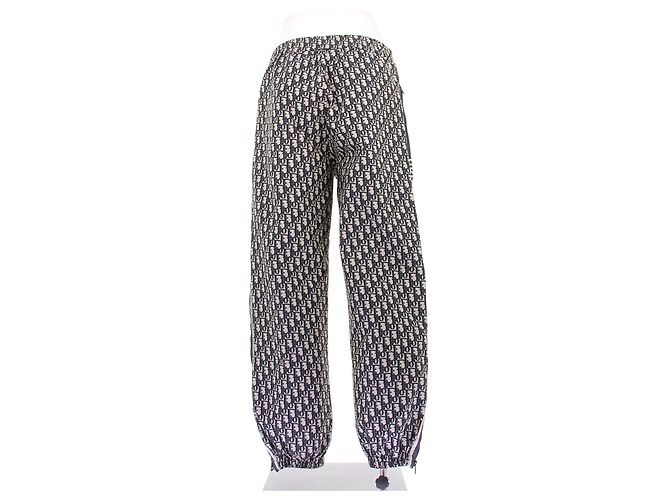 Christian Dior Printed diagonal canvas pants Grey - view 2
