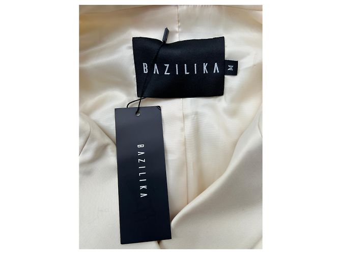 Autre Marque Blazer BAZILIKA de algodón crema Beige - vista 6
