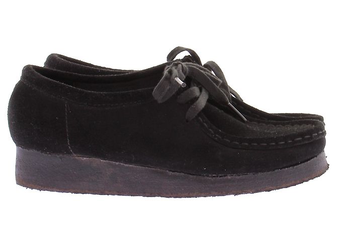 Clarks Scarpa in camoscio nero - vista 2