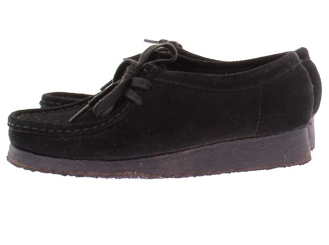 Clarks Scarpa in camoscio nero - vista 3