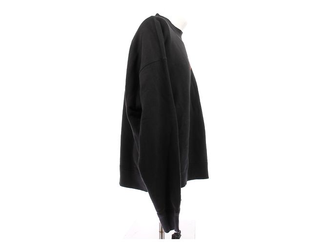 Off White Sweatshirt schwarz Baumwolle XL - Ansicht 3