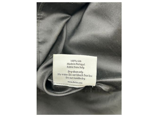 Autre Marque DEITAS Seidenkleid Schwarz - Ansicht 4