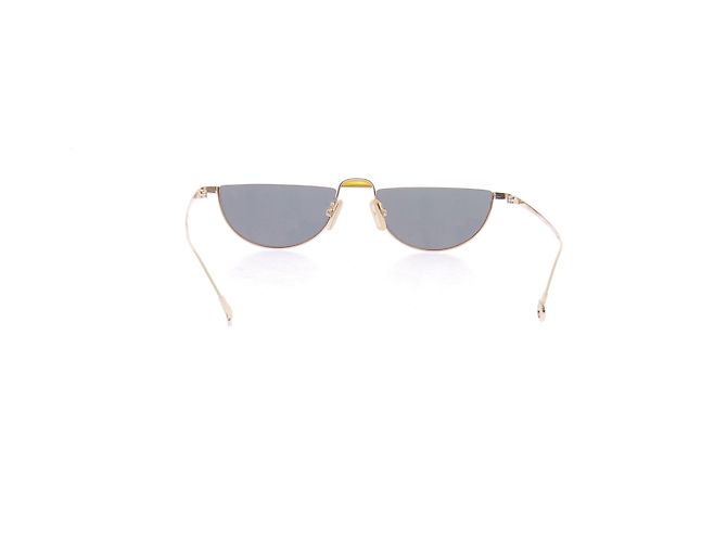 Autre Marque Gafas de sol de metal dorado - vista 2
