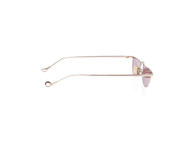 Autre Marque Gafas de sol de metal dorado - vista 4