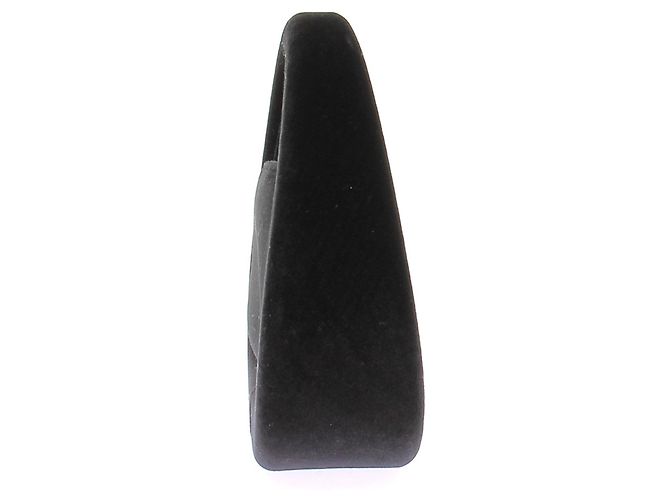 Leslie Amon Borsa nera in velluto "Click Clack" Nero - vista 4