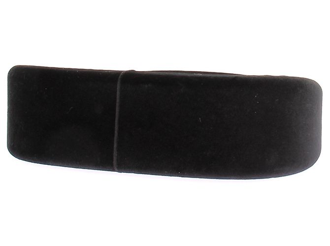 Leslie Amon Borsa nera in velluto "Click Clack" Nero - vista 8