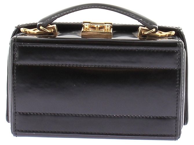 Autre Marque Borsa a mano nera in pelle MARK CROSS Nero - vista 4