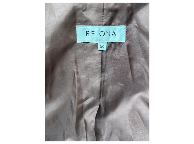 Autre Marque Blazer marrón RE ONA XS Castaño - vista 5