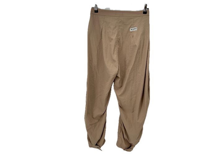 Autre Marque Calça marrom larga - vista 2