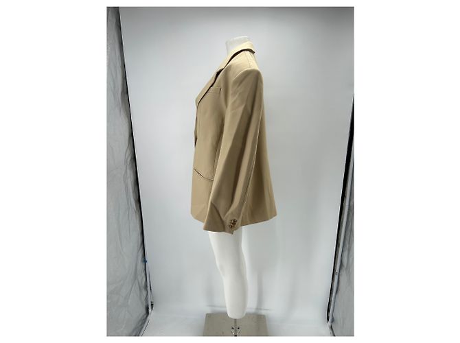 By Malene Birger Blazer beige de lana - vista 4
