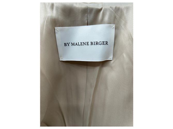 By Malene Birger Blazer beige de lana - vista 5