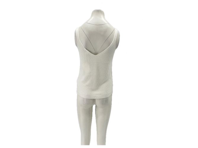 Autre Marque SPLENDID Weißes Tanktop aus Viskose - Ansicht 2