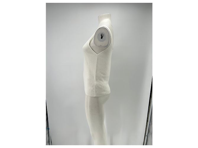 Autre Marque SPLENDID Weißes Tanktop aus Viskose - Ansicht 4