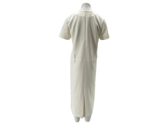 Autre Marque THE FRANKIE SHOP Maxikleid Ecru Beige - Ansicht 2