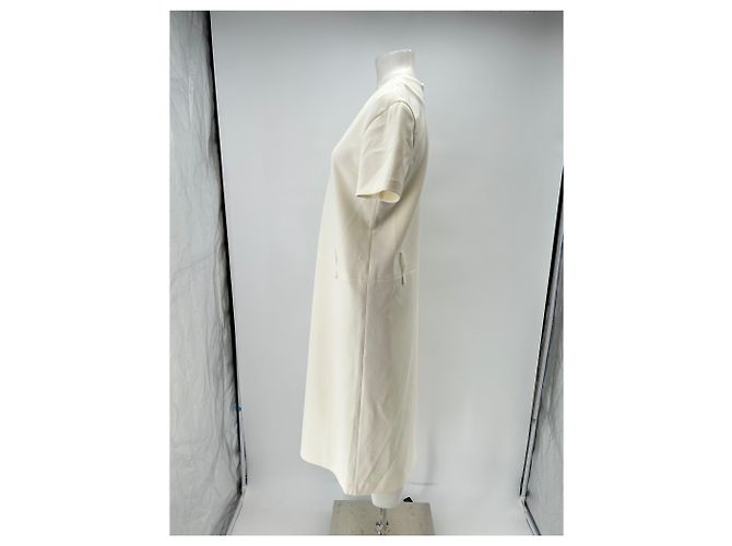 Autre Marque THE FRANKIE SHOP Maxikleid Ecru Beige - Ansicht 4