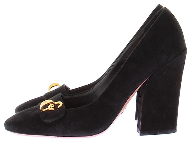 Dior Décolleté in camoscio nero - vista 3