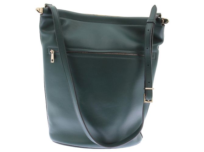 Tod's Bolso Saco de cuero verde - vista 2