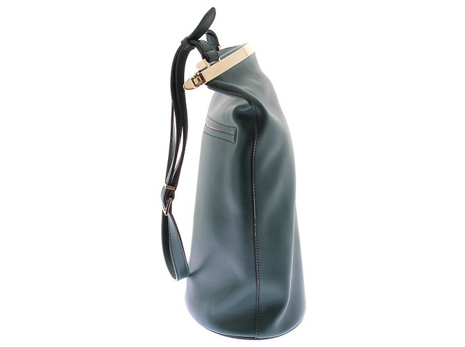 Tod's Bolso Saco de cuero verde - vista 3