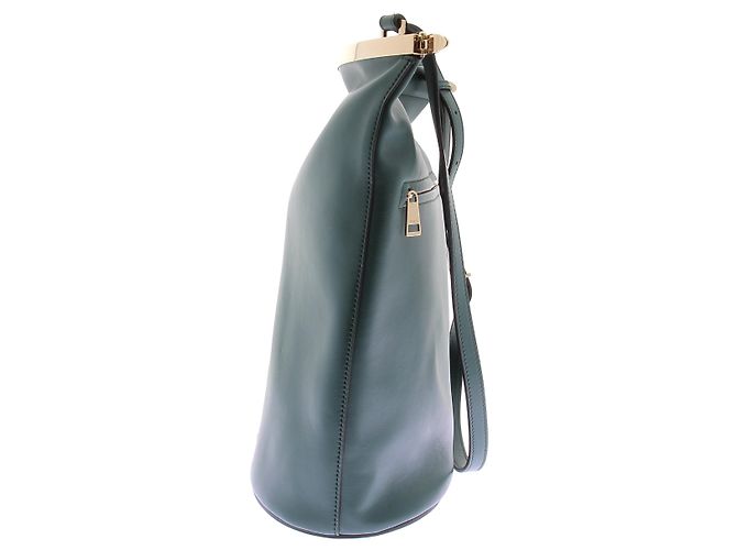 Tod's Bolso Saco de cuero verde - vista 4