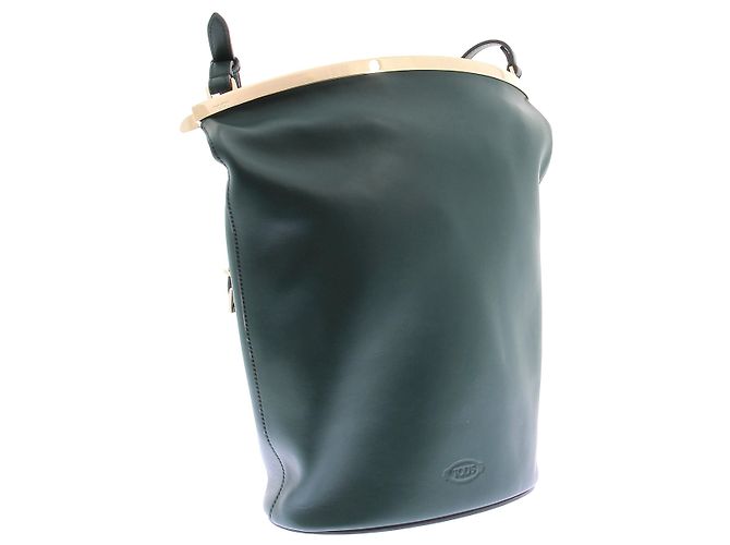 Tod's Bolso Saco de cuero verde - vista 5