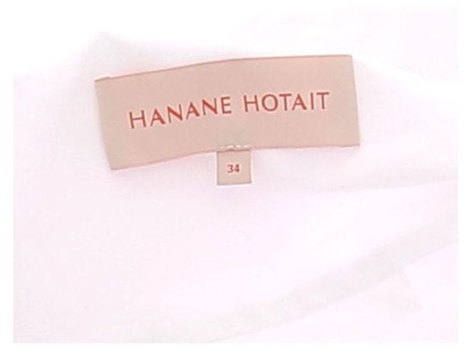 Autre Marque Camisa blanca de algodón HANANE HOTAIT Blanco - vista 5