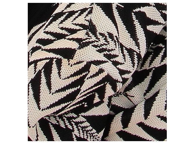 Balmain Strickjacke mit schwarz weißem Print - Ansicht 5