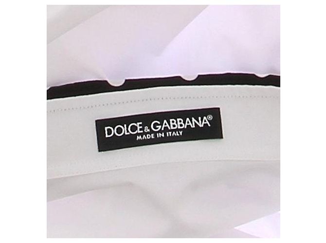 Camicia Tie-Dye Dolce & Gabbana Bianca e Nera Bianco - vista 6