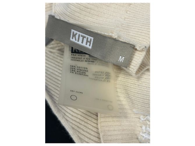 Autre Marque Sujetador KITH beige de algodón - vista 5