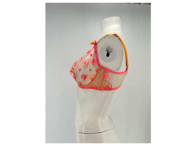 Agent Provocateur Reggiseno bicolore Arancione - vista 4