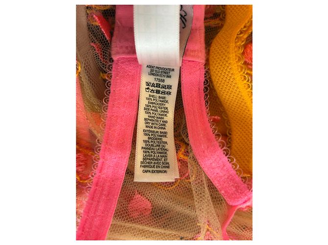 Agent Provocateur Reggiseno bicolore Arancione - vista 7