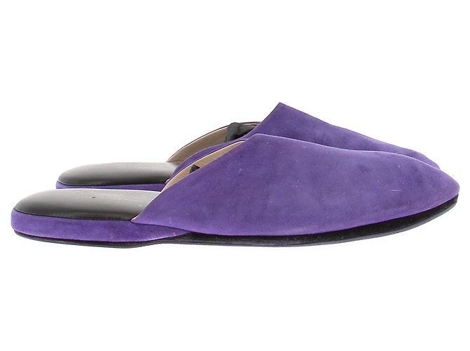 Charvet Pantofole viola Porpora - vista 2