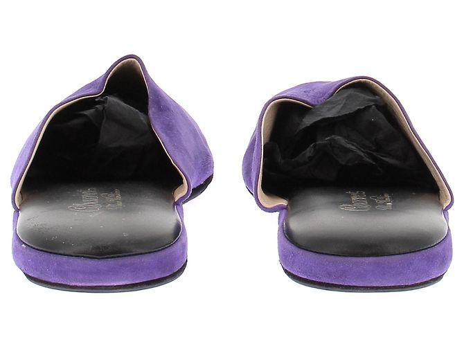Charvet Pantofole viola Porpora - vista 5
