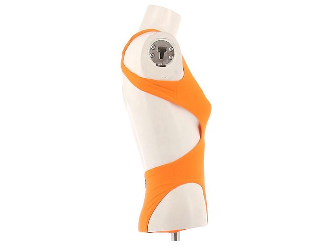 Nina Ricci Einteiliger orange Badeanzug - Ansicht 3
