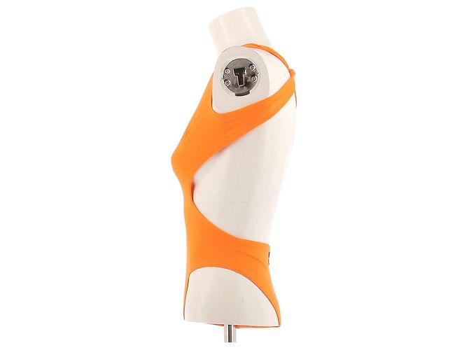 Nina Ricci Einteiliger orange Badeanzug - Ansicht 4