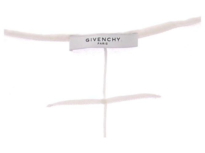 Canotta bianca Givenchy in viscosa Bianco - vista 5