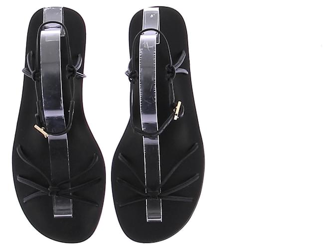 J.Crew Sandali con zeppa "Brynn" Nero - vista 6
