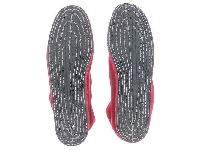 Mocassini Pierre Balmain PIEDATERRE in velluto rosso - vista 7