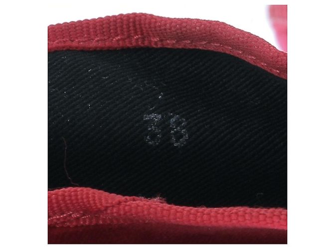 Mocassini Pierre Balmain PIEDATERRE in velluto rosso - vista 8