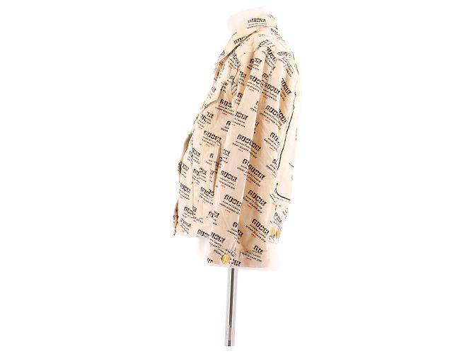 Chaqueta Gucci de algodón blanca Blanco - vista 4