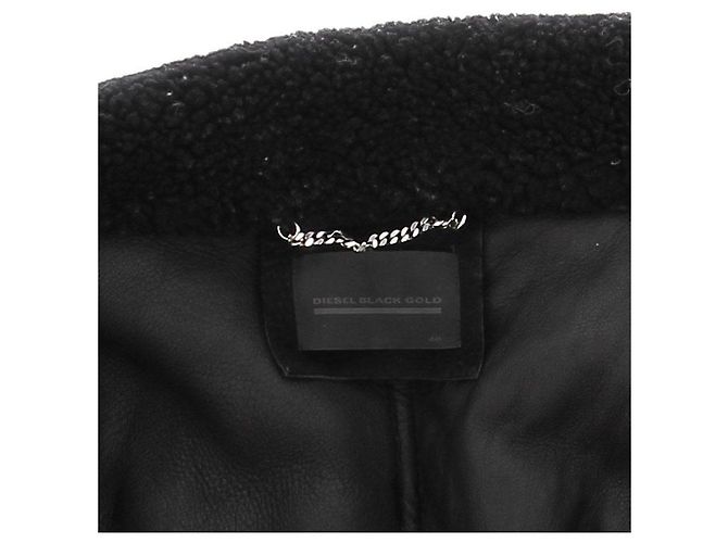 Diesel Lederjacke Schwarz - Ansicht 5