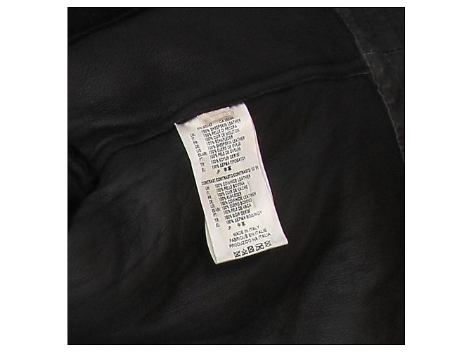 Diesel Lederjacke Schwarz - Ansicht 6