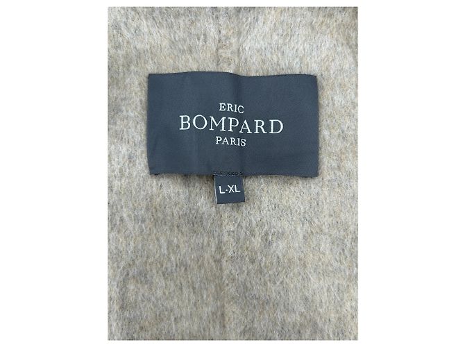 Eric Bompard Abrigo beige de lana - vista 5