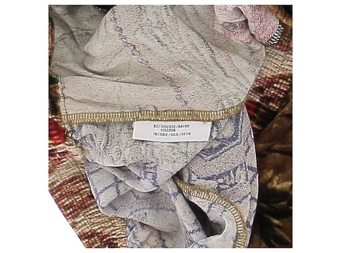 Pierre Louis Mascia Pantalón de terciopelo estampado Multicolor - vista 5