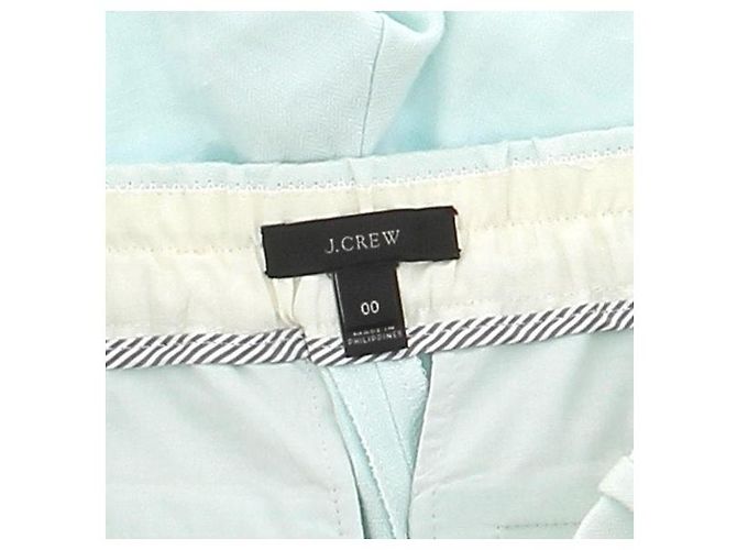 Pantaloncini in lino blu J.Crew - vista 5