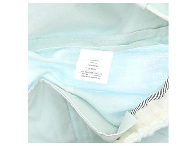 Pantaloncini in lino blu J.Crew - vista 6
